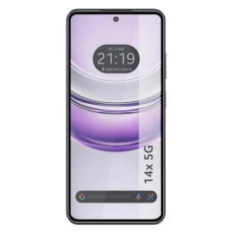 Protector Cristal Templado Completo 5D Full Glue Negro para Realme 14x 5G Vidrio 2