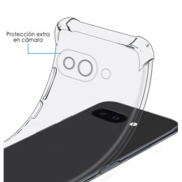Funda Silicona Antigolpes Transparente para Google Pixel 9a 5G 2