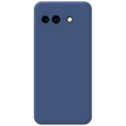 Funda Silicona Líquida Ultra Suave para Google Pixel 9a 5G color Azul 2