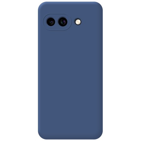 Funda Silicona Líquida Ultra Suave para Google Pixel 9a 5G color Azul