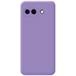 Funda Silicona Líquida Ultra Suave para Google Pixel 9a 5G color Morada 2