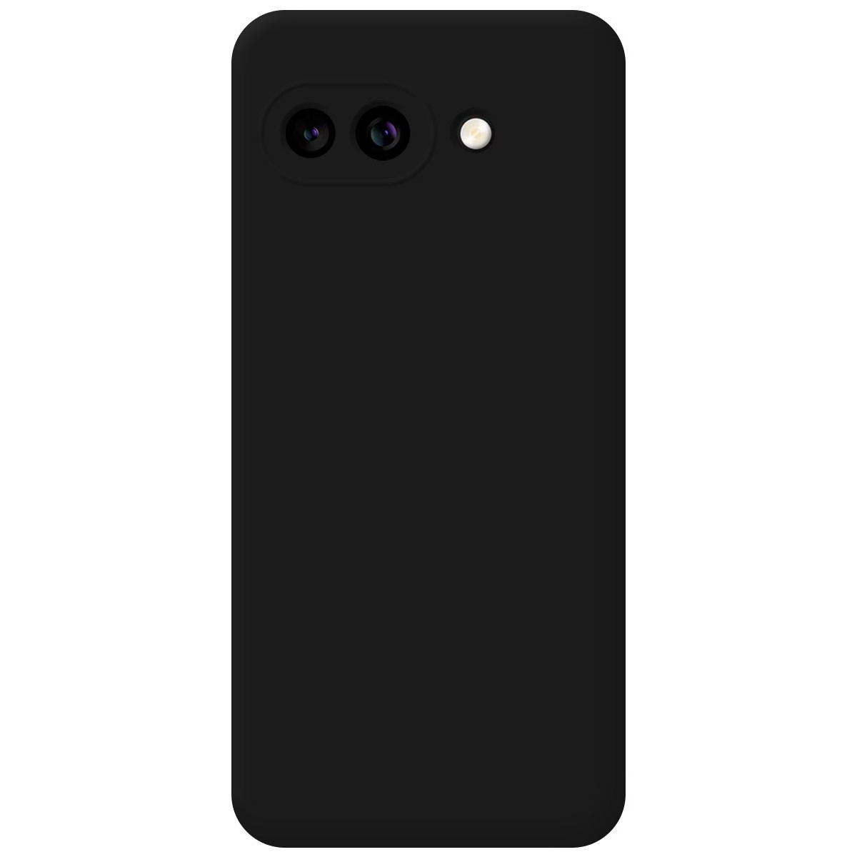 Funda Silicona Líquida Ultra Suave para Google Pixel 9a 5G color Negra