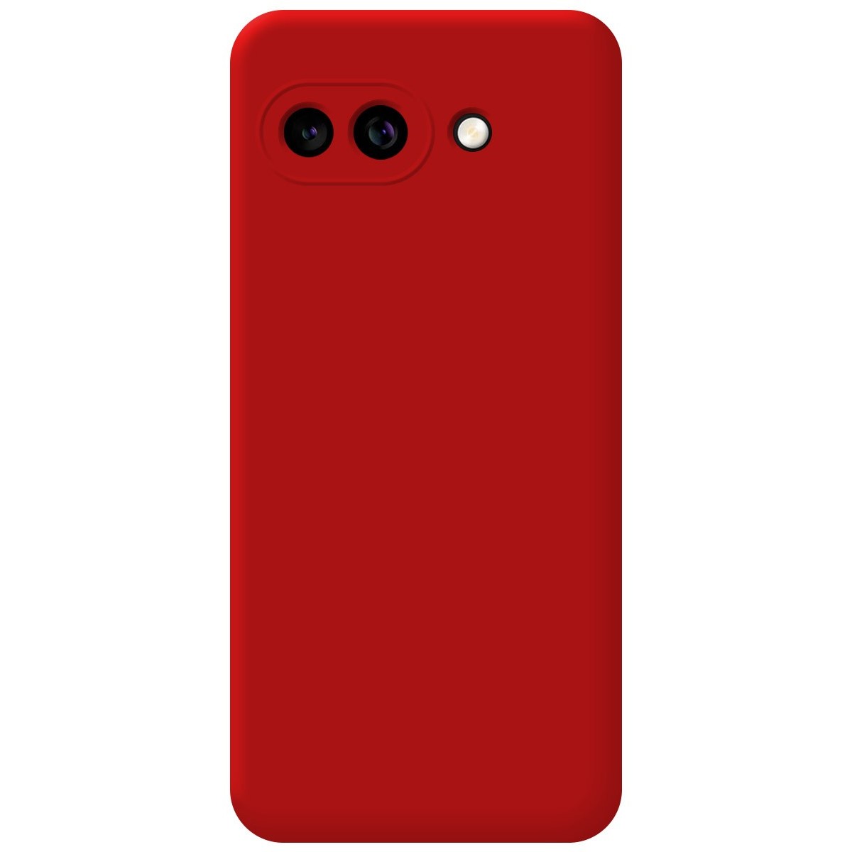 Funda Silicona Líquida Ultra Suave para Google Pixel 9a 5G color Roja