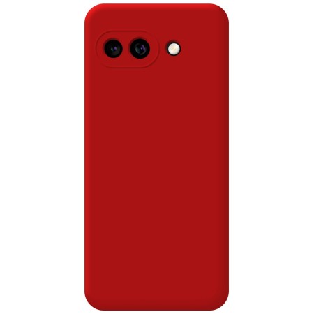 Funda Silicona Líquida Ultra Suave para Google Pixel 9a 5G color Roja