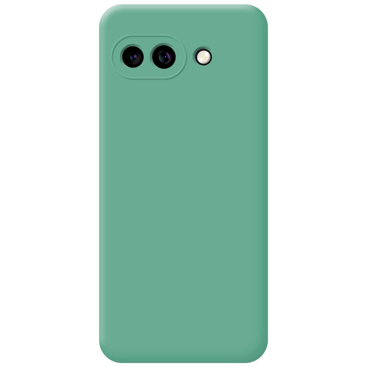 Funda Silicona Líquida Ultra Suave para Google Pixel 9a 5G color Verde