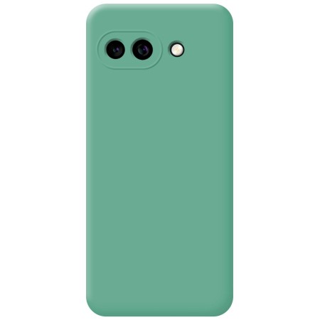 Funda Silicona Líquida Ultra Suave para Google Pixel 9a 5G color Verde