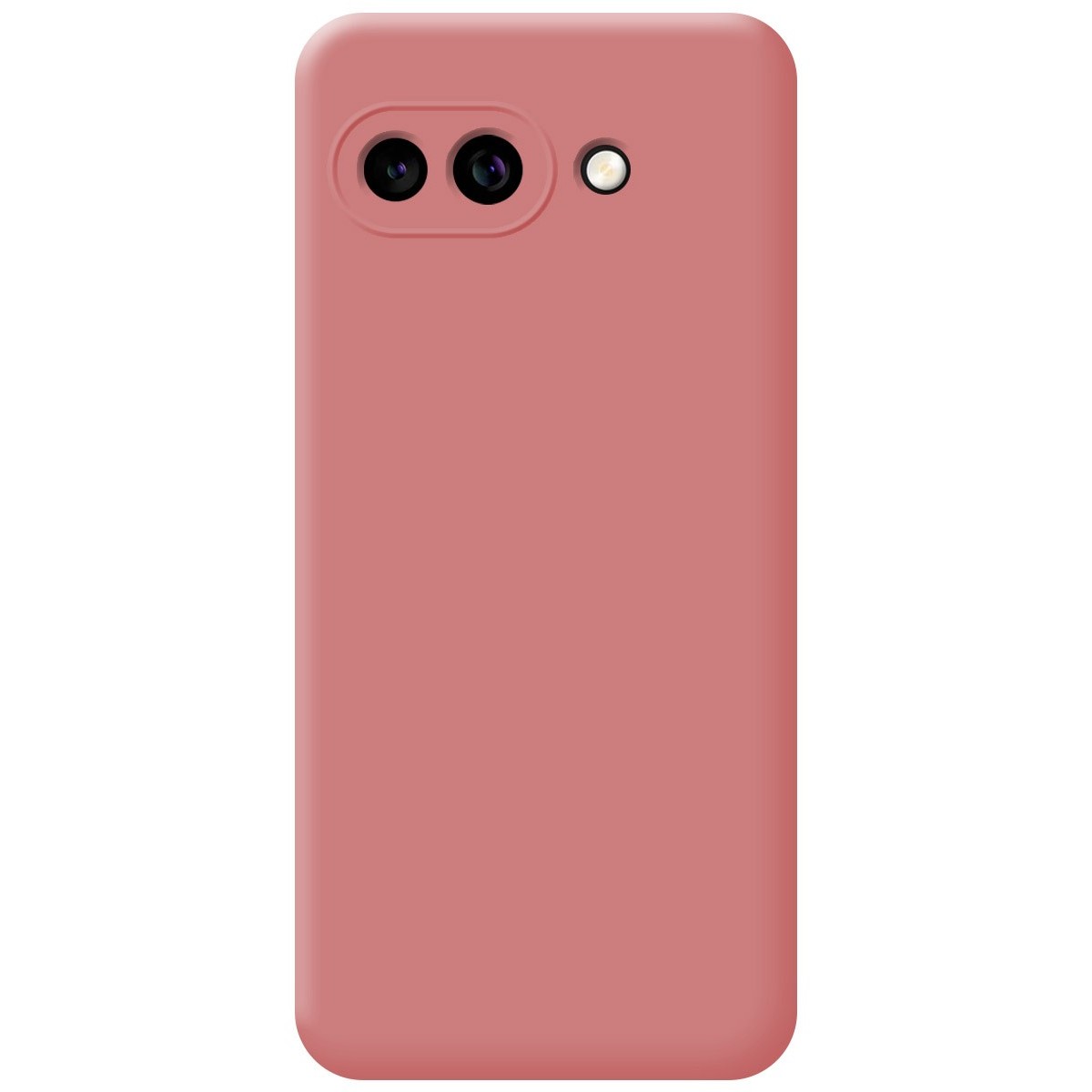 Funda Silicona Líquida Ultra Suave para Google Pixel 9a 5G color Rosa