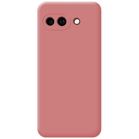 Funda Silicona Líquida Ultra Suave para Google Pixel 9a 5G color Rosa