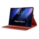 Funda Giratoria 360 para Xiaomi Pad 6 color Roja