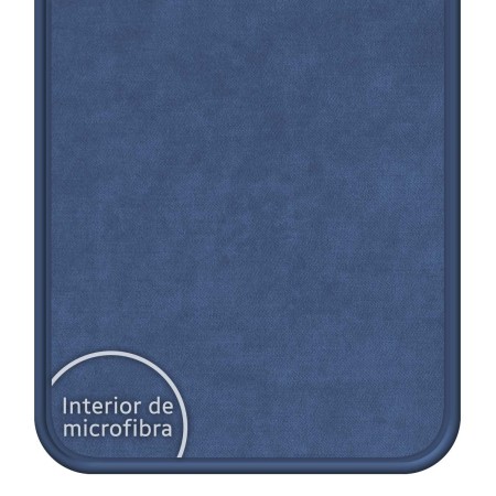 Funda Silicona Líquida Ultra Suave para Realme C75 color Azul