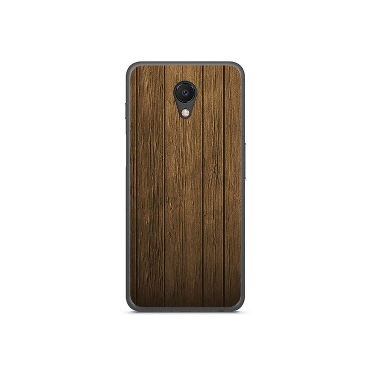 Funda Gel Tpu para Meizu M6S Diseño Madera Dibujos
