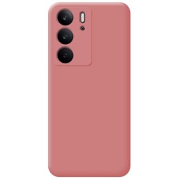 Funda Silicona Líquida Ultra Suave para Realme C75 color Rosa 2