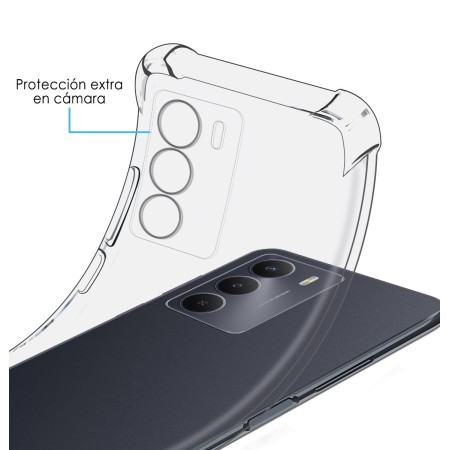 Funda Silicona Antigolpes Transparente para Realme 14x 5G
