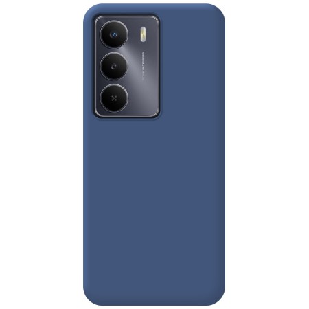 Funda Silicona Líquida Ultra Suave para Realme 14x 5G color Azul