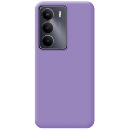 Funda Silicona Líquida Ultra Suave para Realme 14x 5G color Morada 2