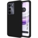 Funda Silicona Líquida Ultra Suave para Realme 14x 5G color Negra