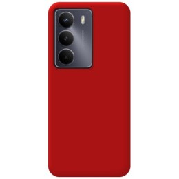 Funda Silicona Líquida Ultra Suave para Realme 14x 5G color Roja 2