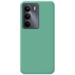 Funda Silicona Líquida Ultra Suave para Realme 14x 5G color Verde 2