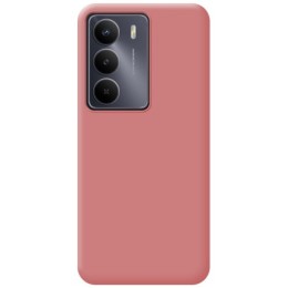Funda Silicona Líquida Ultra Suave para Realme 14x 5G color Rosa 2