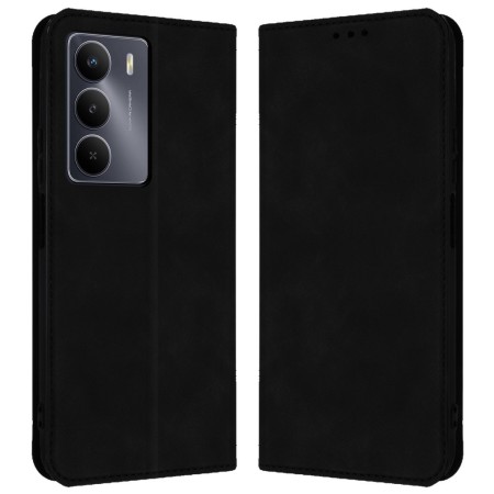 Funda Libro de Polipiel con tarjetero para Realme 14x 5G color Negra