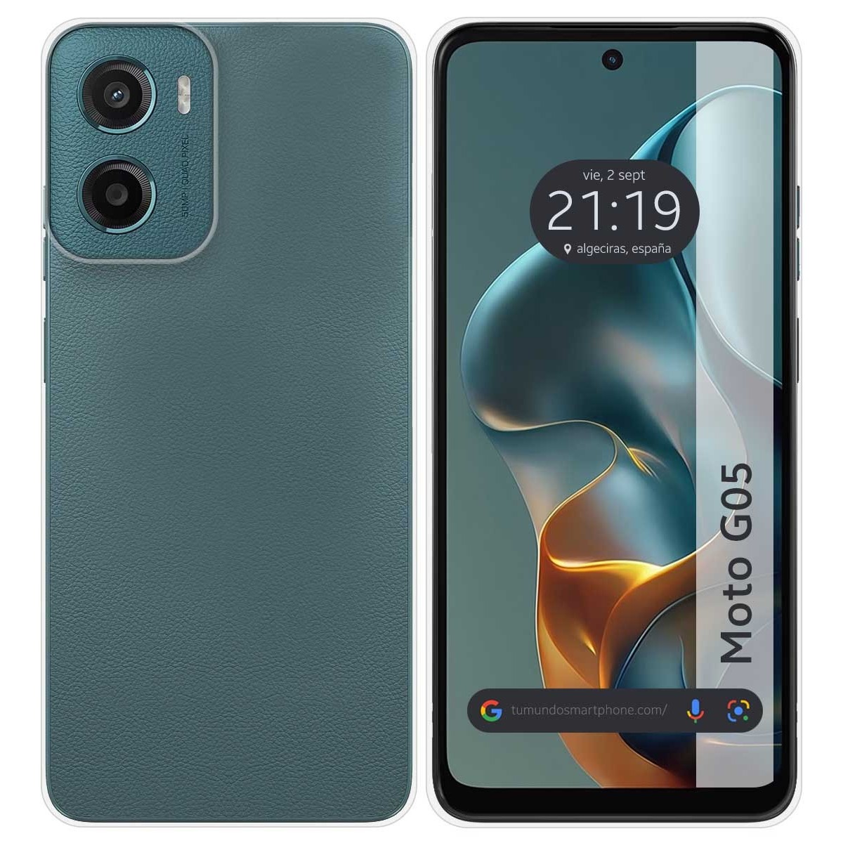 Funda Silicona Gel TPU Transparente para Motorola Moto G05 / E15