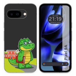 Funda Silicona Transparente para Google Pixel 9a 5G diseño Coco Dibujos