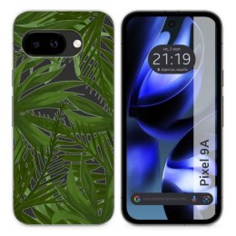 Funda Silicona Transparente para Google Pixel 9a 5G diseño Jungla Dibujos