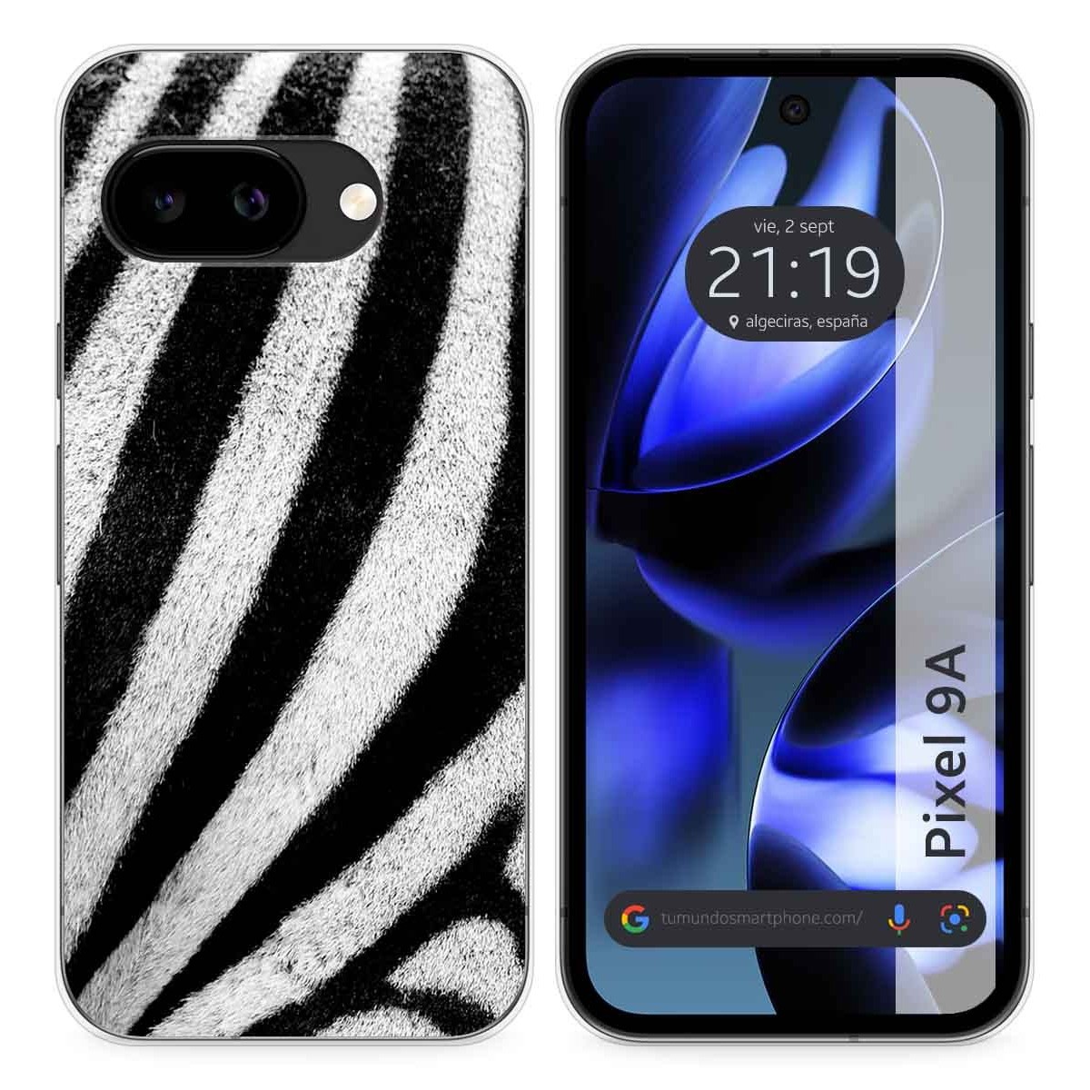 Funda Silicona para Google Pixel 9a 5G diseño Animal 02 Dibujos