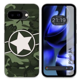 Funda Silicona para Google Pixel 9a 5G diseño Camuflaje 01 Dibujos