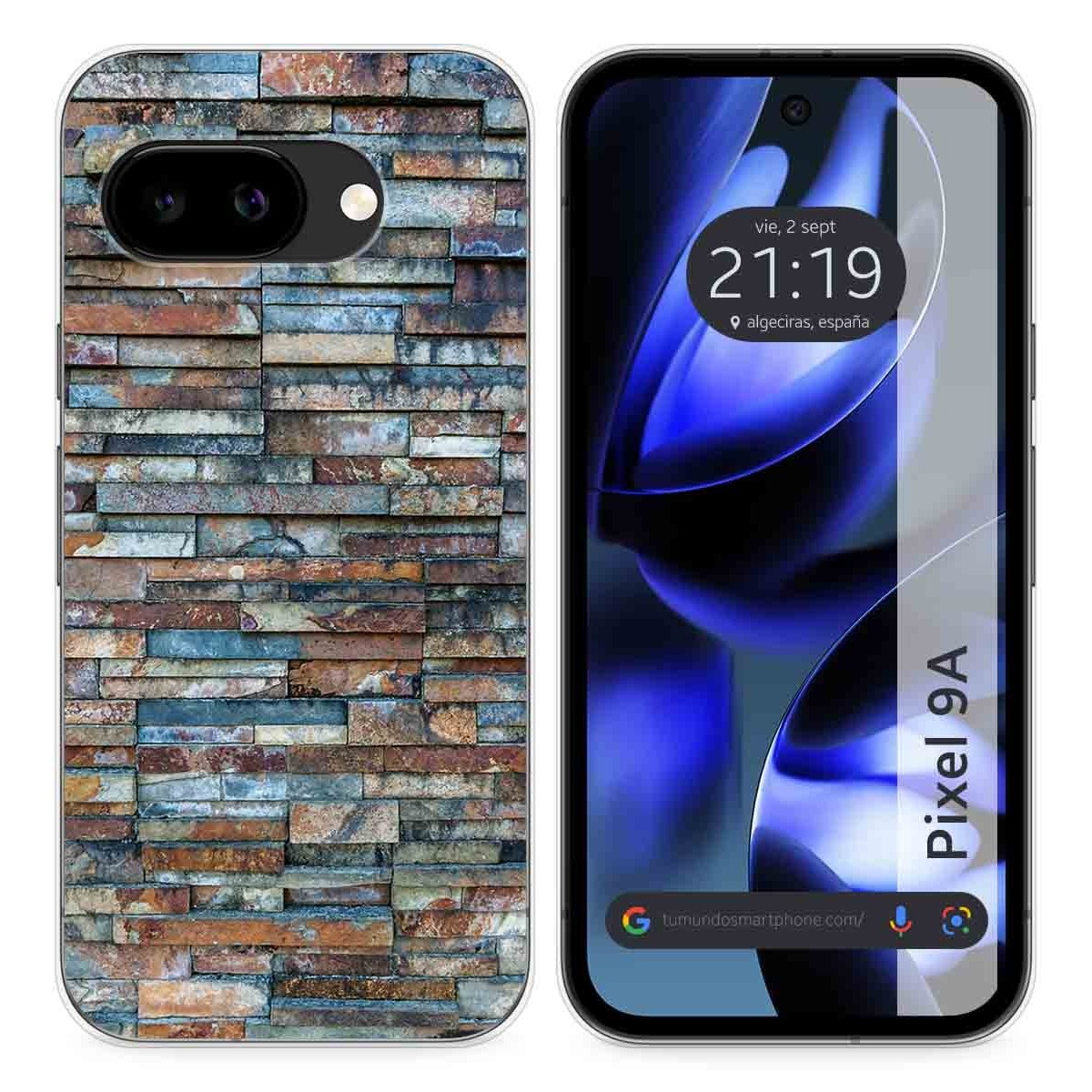 Funda Silicona para Google Pixel 9a 5G diseño Ladrillo 05 Dibujos