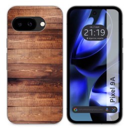 Funda Silicona para Google Pixel 9a 5G diseño Madera 02 Dibujos