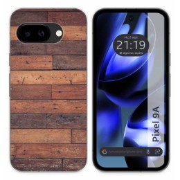 Funda Silicona para Google Pixel 9a 5G diseño Madera 03 Dibujos
