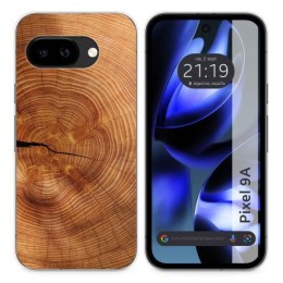 Funda Silicona para Google Pixel 9a 5G diseño Madera 04 Dibujos