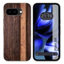 Funda Silicona para Google Pixel 9a 5G diseño Madera 05 Dibujos
