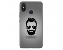 Funda Gel Tpu para Xiaomi Mi Max 3 Diseño Barba Dibujos