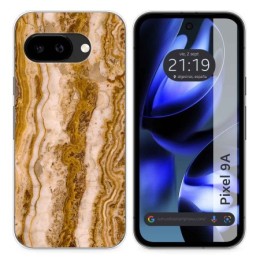 Funda Silicona para Google Pixel 9a 5G diseño Mármol 10 Dibujos