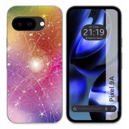 Funda Silicona para Google Pixel 9a 5G diseño Abstracto Dibujos