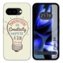Funda Silicona para Google Pixel 9a 5G diseño Creativity Dibujos