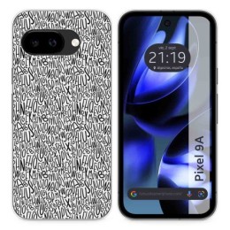 Funda Silicona para Google Pixel 9a 5G diseño Letras Dibujos