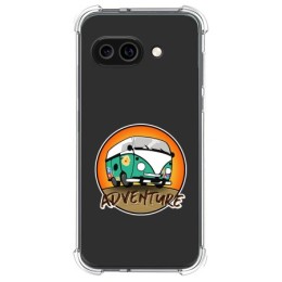 Funda Silicona Antigolpes para Google Pixel 9a 5G diseño Adventure Dibujos