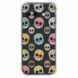 Funda Silicona Antigolpes para Google Pixel 9a 5G diseño Catrina Dibujos