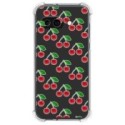 Funda Silicona Antigolpes para Google Pixel 9a 5G diseño Cerezas Dibujos