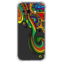 Funda Silicona Antigolpes para Google Pixel 9a 5G diseño Colores Dibujos