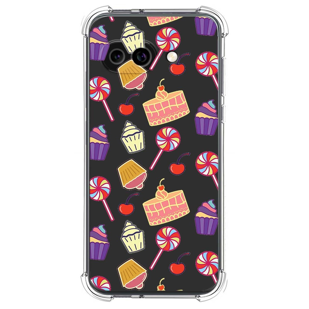 Funda Silicona Antigolpes para Google Pixel 9a 5G diseño Dulces 01 Dibujos