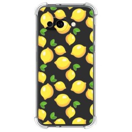 Funda Silicona Antigolpes para Google Pixel 9a 5G diseño Limones Dibujos