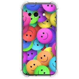 Funda Silicona Antigolpes para Google Pixel 9a 5G diseño Smile Dibujos