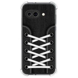 Funda Silicona Antigolpes para Google Pixel 9a 5G diseño Zapatillas 02 Dibujos