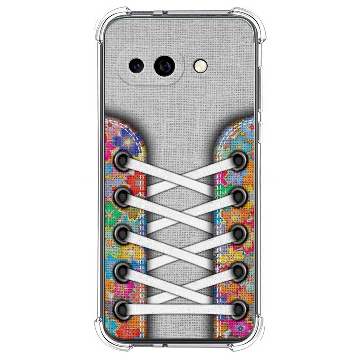 Funda Silicona Antigolpes para Google Pixel 9a 5G diseño Zapatillas 04 Dibujos