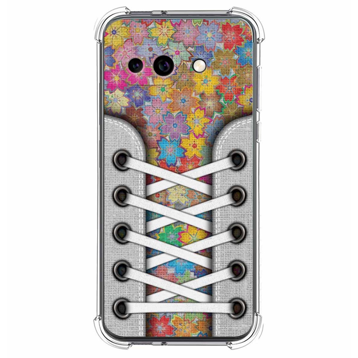 Funda Silicona Antigolpes para Google Pixel 9a 5G diseño Zapatillas 05 Dibujos