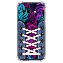 Funda Silicona Antigolpes para Google Pixel 9a 5G diseño Zapatillas 07 Dibujos